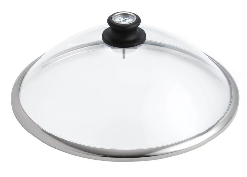 Lotusgrill, LotusGrill Glasdeckel 34 cm – Grill Ablage/Grill Rollwagen/Grill Erweiterung