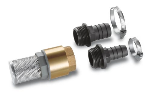 Kärcher Home & Garden, Kärcher Home & Garden 6.997-341.0 Fußventil 16 - 19 mm (3/4) Ø, 25 mm (1) Ø Metall, Kunststoff