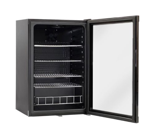 Kibernetik, Kibernetik - Getränkekühlschrank GK130L01, One Size, Schwarz