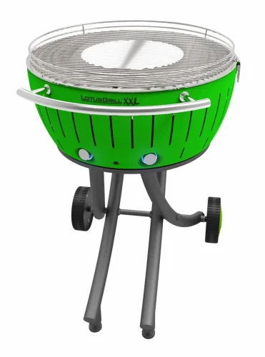 Lotusgrill, Lotusgrill XXL Grün Holzkohlegrill – Holzkohlegrill/Kohlegrill – limettengrün