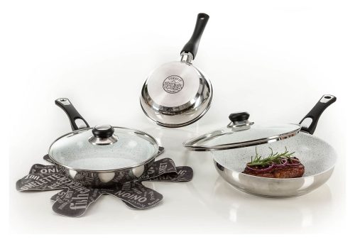 Genius, Pfannen-Set Cerafit  Mont-Blanc, 7-teilig