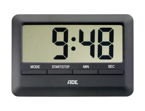 ADE TD 1601 digitaler Küchentimer schwarz
