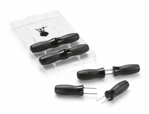 WEBER, Weber Maiskolbenhalter-Set Maiskolbenhalter – Weber Grillzange/Grillbesteck – schwarz