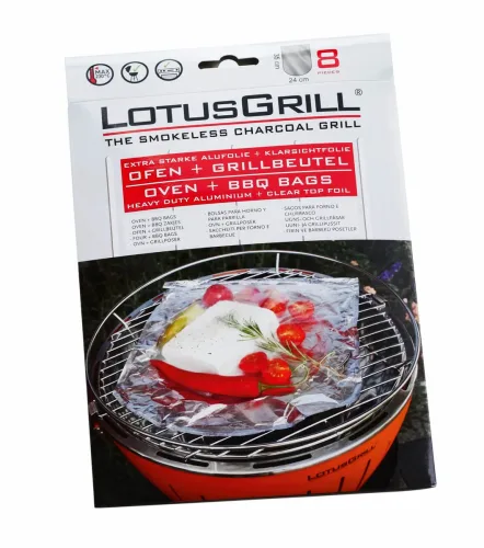 Lotusgrill, LotusGrill BBQ-Bags – Grillschale/Grillpfanne/Grillgeschirr