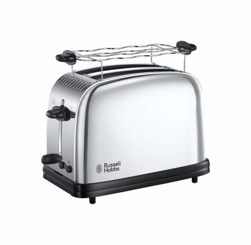 Russell Hobbs, RUSSELL HOBBS Toaster "Victory 23310-56 Silberfarben" 2 kurze Schlitze für 2 Scheiben 1670 W