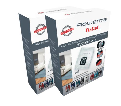 Rowenta, Rowenta Staubsaugerbeutel "ZR200520 Hygiene +" 4er-Pack, Compact Power, XTrem Power, Silence Force (RO63/4,RO68,RO39)