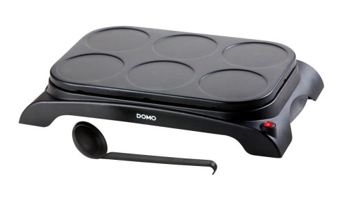 Domo, DOMO DO8709P Crépes Maker 6 Pfännchen