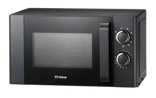 Trisa, Trisa - Mikrowelle mit Grill Micro Grill, Schwarz, 20 L