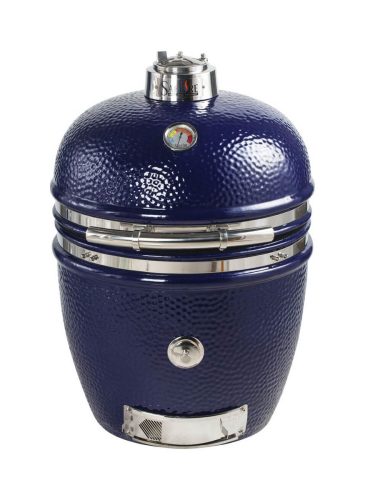 Saffire, Saffire PLATINUM 19 Keramikgrill ohne Fahrgestell – Holzkohlegrill/Kohlegrill – blau