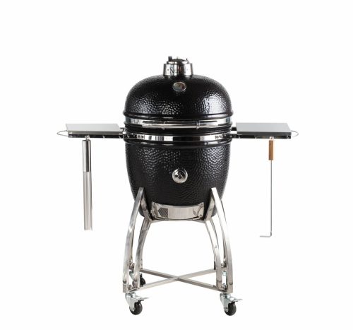Saffire, Saffire PLATINUM 19 Keramikgrill ohne Fahrgestell – Holzkohlegrill/Kohlegrill – schwarz