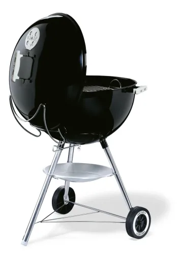 WEBER, Weber Slide-a-Side Deckelhalter Slide-a-Side – Weber Holzkohle/Briketts/Grill Anzünder – edelstahl