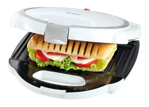 Trisa Electronics, "Trisa Electronics - ""Trisa """"Tasty Toast"""" - Sandwich-Toaster"", One Size, Weiss"