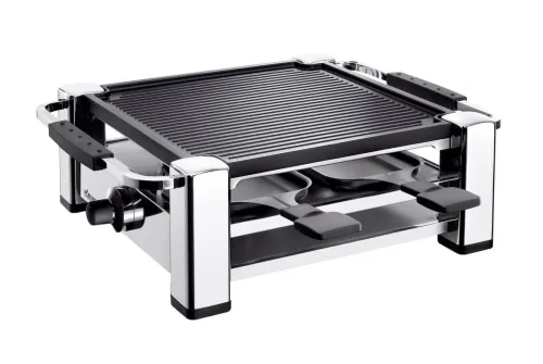 Koenig, KOENIG Raclette "Raclette-Grill" 4 Stk. Raclettepfännchen 600 W