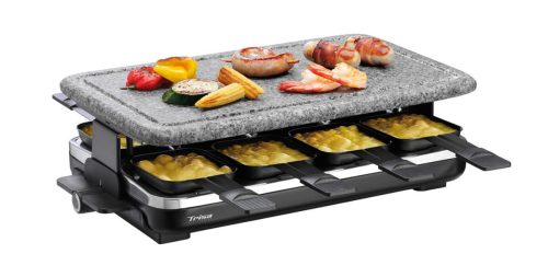 Trisa, Trisa Raclette "Hot Stone" 8 Stk. Raclettepfännchen 1.500 W