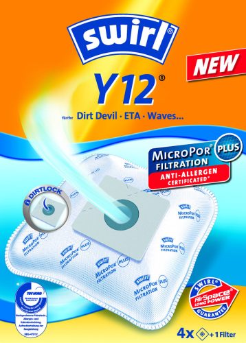 Swirl, Swirl 205820 Y 12 Micropor Plus - Staubsaugerbeutel ()