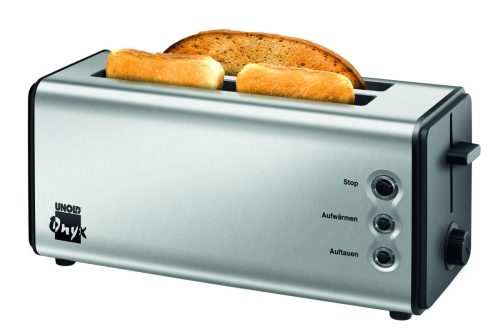 UNOLD, Unold Toaster "Onyx Duplex" 2 lange Schlitze für 4 Scheiben 1400 W