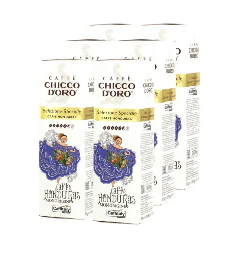 Chicco dOro, Chicco D'Oro capsules Caffitaly System Caffé Honduras Kaffee – Diverse Kaffeekapseln/Kaffeepads – braun
