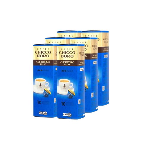 Chicco dOro, CHICCO D'ORO Kaffee Caffitaly 802284 Cuor d'Oro Decaf 10 St&uuml;ck