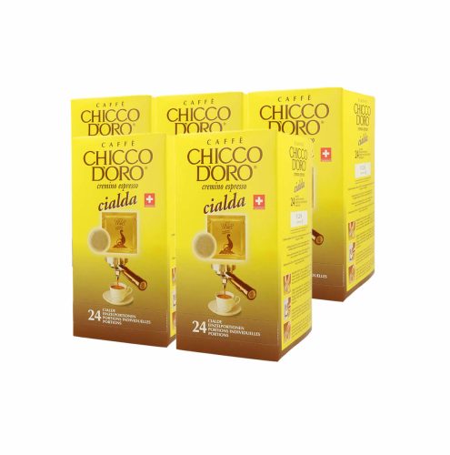 Chicco dOro, Chicco D'Oro Cremino Sacchets Kaffee – Diverse Kaffeekapseln/Kaffeepads – braun