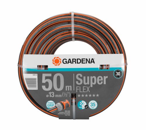 Gardena 18099-20 Premium SuperFLEX - Schlauch (Schwarz/Orange)