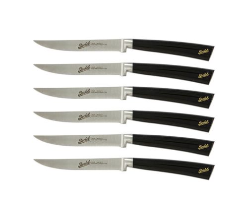 Berkel, Berkel Steakmesser-Set Elegance Schwarz Stahl 11 cm 2 cm - Steakmesser-Set