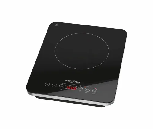 ProfiCook, ProfiCook PC-EKI 1062 Induktions-Einzelkochplatte – edelstahl / schwarz