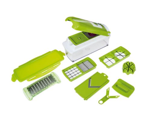 Genius, Genius - Nicer Dicer Plus Set 12tlg., One Size, Rasengrün