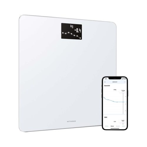 Withings, Withings Body weiss Analyse-Körperwaage – Körperanalysewaage/Körperfettwaage