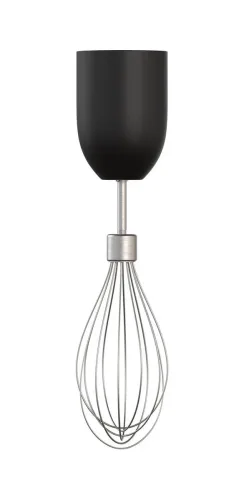 Black + Decker, Black Decker Kitchen Wand Schneebesen-Aufsatz Zubehör – Küchenmaschine Zubehör – schwarz