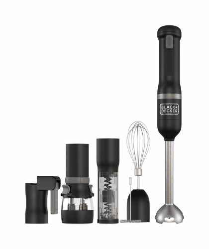 Black + Decker, Black Decker Kitchen Wand Stabmixer 6er-Set schwarz