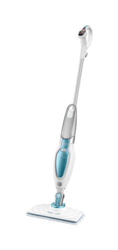 Black + Decker, Black Decker FSM16CD-QS Dampfbesen – Dampfreiniger – weiss