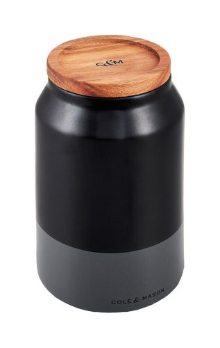 Cole & Mason, Cole Mason Hinxton H822138 Küchenzubehör – Vorratsbehälter – schwarz