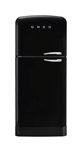 SMEG, Smeg FAB50LBL5 Kühl-Gefrierkombination – Kühlschrank mit Gefrierfach freistehend – schwarz