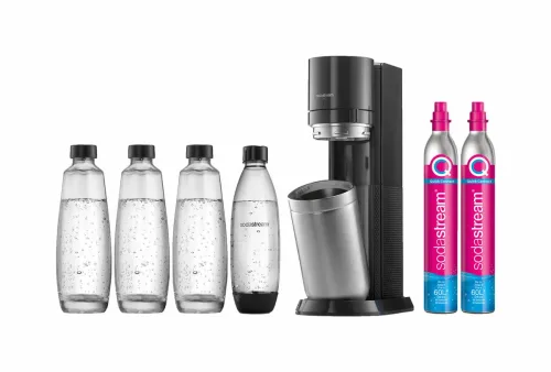 sodastream, Sodastream DUO black Megapack Bundle Trinkwassersprudler – schwarz