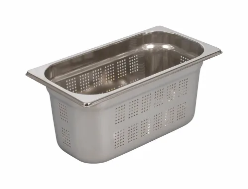 ProChef, ProChef GN-Behälter gelocht 1/3 150 mm glänzend – GN-Behälter/Gastronormbehälter – chromnickel-stahl
