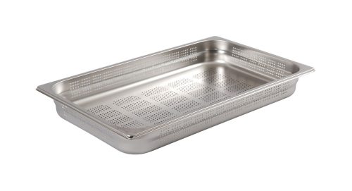 ProChef, ProChef GN-Behälter gelocht 1/1 65 mm glänzend – GN-Behälter/Gastronormbehälter – chromnickel-stahl