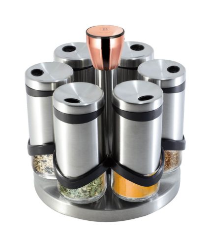 Berlinger, Berlinger, Unsere Neuheiten, Berlinger Haus Gewürzdosen & Halter Black Rose Edition, Produkte & Wohnen