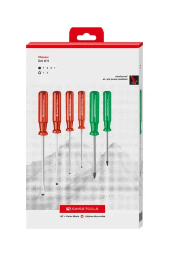 PB, PB Swiss Tools Schraubenzieher-Set Classic | PB 1568 | CBB