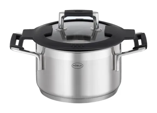 Rösle Silence Pro Kochtopf 16 cm Edelstahl