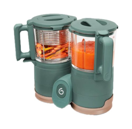 Babymoov, Babymoov Nutribaby Glass Green Forest Dampfgarer – Stillen/Ernährung – grün