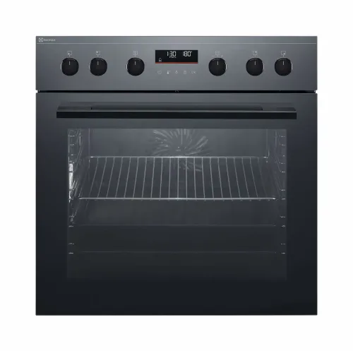 Electrolux, Electrolux EH6L80SP Einbau Herd 60cm – Einbau Herd 60 cm – schwarz spiegel
