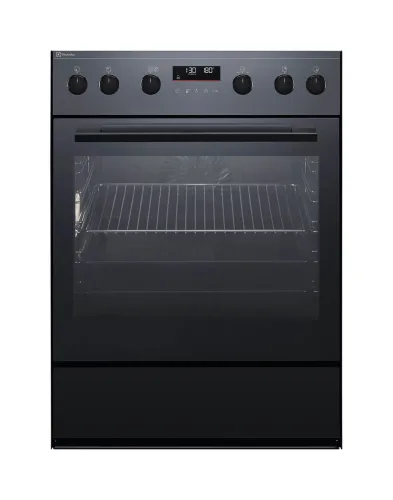 Electrolux, Electrolux EH7L5XDSP Einbau Herd 55cm – Einbau Herd 55 cm – schwarz spiegel