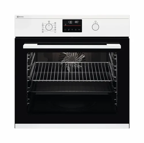 Electrolux, Electrolux EB6L40XWE Einbau Backofen 60cm – Einbau Backofen 60 cm – schwarz / weiss