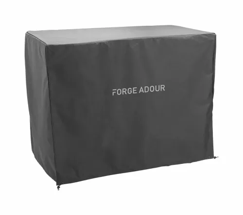 FORGE ADOUR, Forge Adour Abdeckhaube zu Rollwagen Origin 60 Abdeckhaube Rollwagen – Grillabdeckung/Grill Abdeckhaube – schwarz