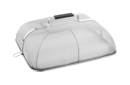 FORGE ADOUR, Forge Adour Spritzschutz Inox Kochgeschirr – Grill Ablage/Grill Rollwagen/Grill Erweiterung – edelstahl
