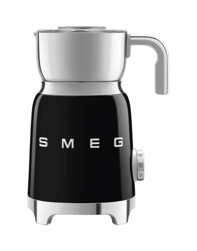 SMEG, smeg - Induktion-Milchaufschäumer MFF11BLEU, Schwarz, 0.6l