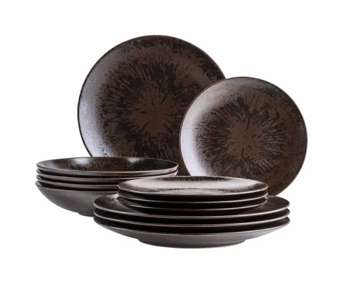 Mäser, Tafelservice Metallic Bronze 