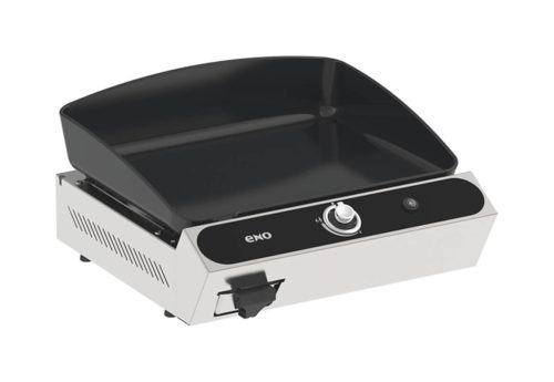 ENO, ENO Gas Plancha Chambord 45 Gasgrill – Plancha Grill – schwarz
