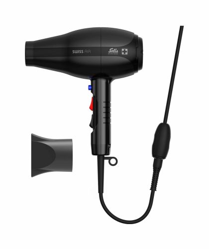 Solís, Solis Swiss Air 360° Haartrockner – Haarföhn/Haartrockner – schwarz