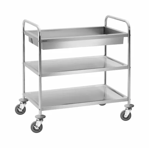 Bartscher, Bartscher Servier-/Transportwagen TS210 – Gastro Inventar/Gastro Einrichtungen – grau